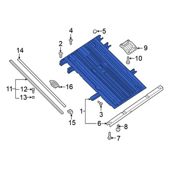 Nissan OE - Rear Truck Bed Floor