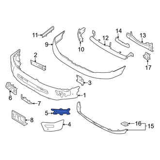 Nissan OE - Front Left Fog Light Trim