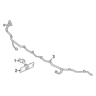 Nissan OE - Front Bumper - Electrical Components (Crew Cab)
