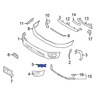 Nissan OE - Front Left Fog Light Trim