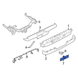 Nissan OE - Rear Left Inner Parking Aid Sensor Bracket