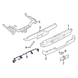 Nissan OE - Rear Parking Aid System Wiring Harness