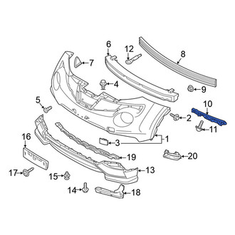 Nissan OE - Left Bumper Cover Bracket