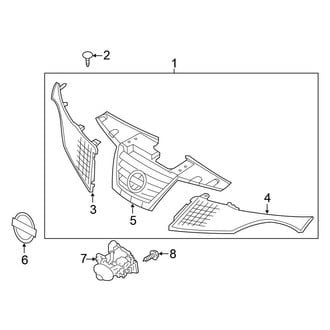 Nissan OE - Front Grille
