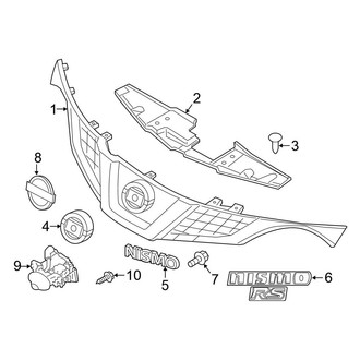 Nissan OE - Grille & Components