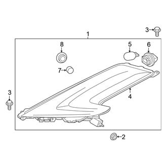 Nissan OE - Front Lamps - Signal Lamps