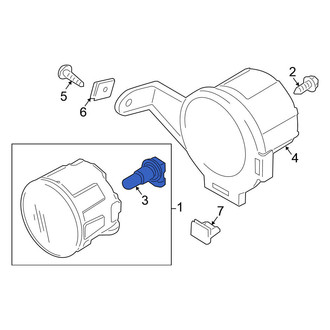 Nissan OE - Front Fog Light Bulb