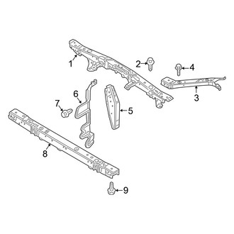 Nissan OE - Radiator Support