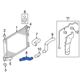 Nissan OE - Lower Radiator Coolant Hose