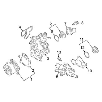 Nissan OE - Cooling - Water Pump