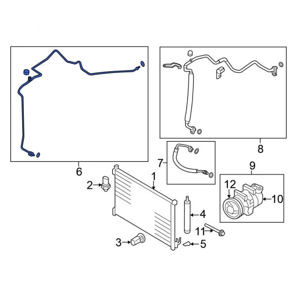 A/C Refrigerant Discharge Hose