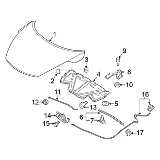 Nissan OE - Hood & Components