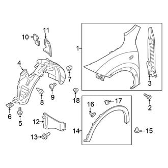 Nissan OE - Fender & Components