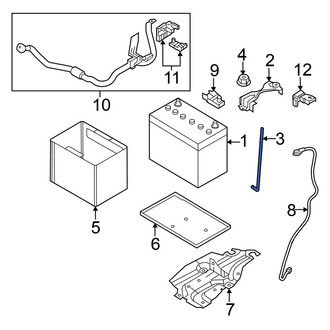Nissan OE - Battery Hold Down Stud