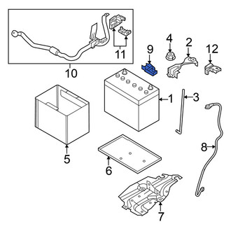 Nissan OE - Battery Cable Terminal End