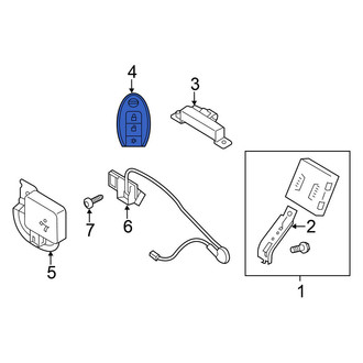 Nissan OE - Keyless Entry Transmitter