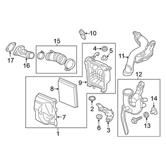 Nissan OE - Engine / Transaxle - Air Intake