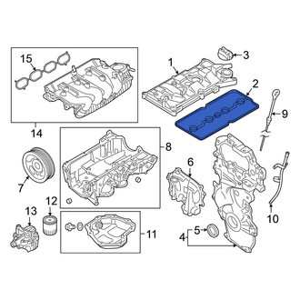Nissan OE - Engine Valve Cover Gasket