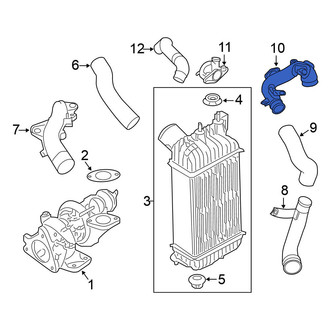Nissan OE - Turbocharger Inlet Hose