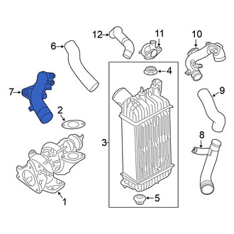 Nissan OE - Turbocharger Inlet Hose