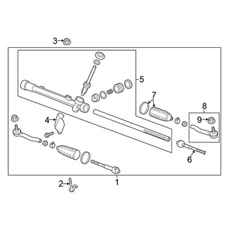 Nissan OE - Steering Gear & Linkage