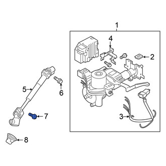 Nissan OE - Lower Steering Shaft Bolt