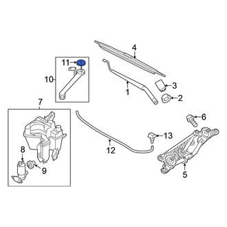 Nissan OE - Front Washer Fluid Reservoir Cap