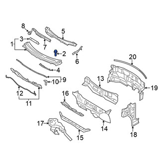 Nissan OE - Fender Liner Retainer