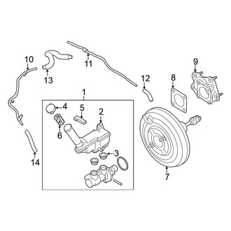 Nissan OE - Cowl - Components on Dash Panel