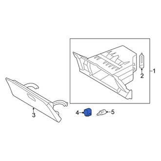 Nissan OE - Glove Box Light Bulb