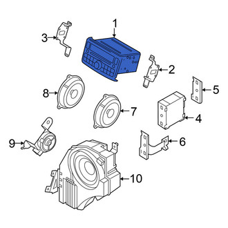 Nissan OE - Radio Control Unit