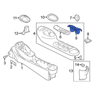 Nissan OE - Console Cup Holder