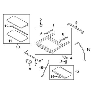 Nissan OE - Roof - Sunroof