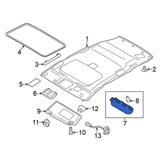 Nissan OE - Reading Light