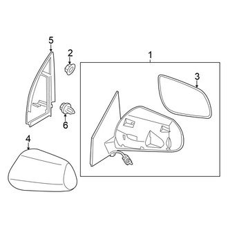 Nissan OE - Front Door - Outside Mirrors