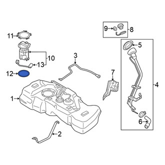 Nissan OE - Fuel Pump Tank Seal