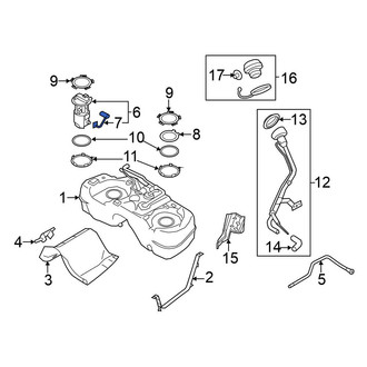 Nissan OE - Right Fuel Tank Sending Unit