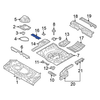 Nissan OE - Rear Left Lower Floor Extension