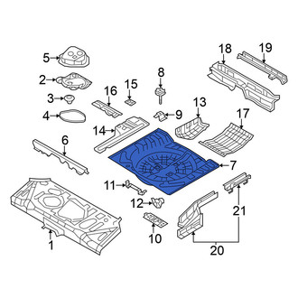 Nissan OE - Rear Floor Pan