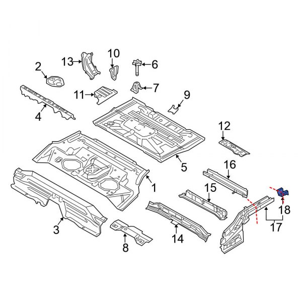 Frame Rail End