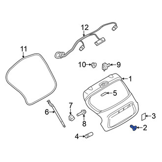 Nissan OE - Deck Lid Grommet