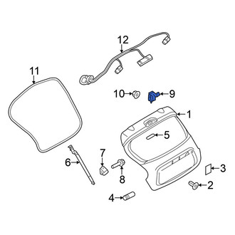 Nissan OE - Rear Liftgate Hinge