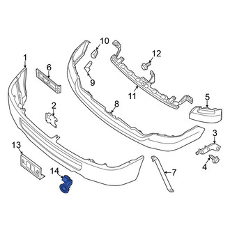 Nissan OE - Rear Inner Parking Aid Sensor
