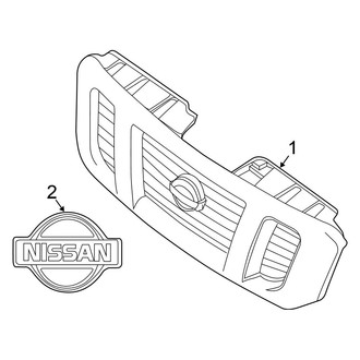 Nissan OE - Grille & Components