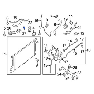 Nissan OE - Engine Coolant Pipe O-Ring