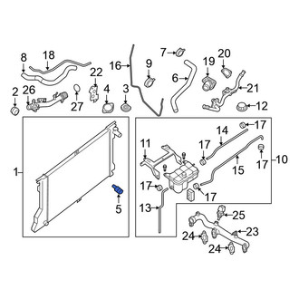 Nissan OE - Radiator Drain Plug