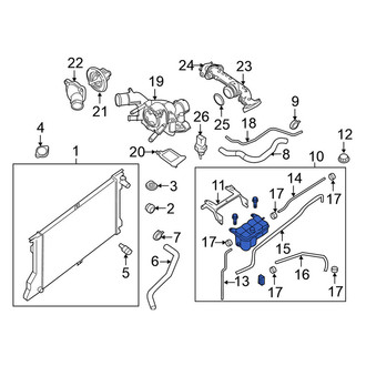 Nissan OE - Engine Coolant Reservoir