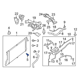 Nissan OE - Radiator Drain Plug