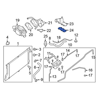 Nissan OE - Engine Coolant Thermostat Housing Gasket