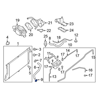 Nissan OE - Automatic Transmission Oil Cooler Clamp